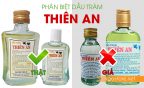 phân biệt dầu tràm thiên an