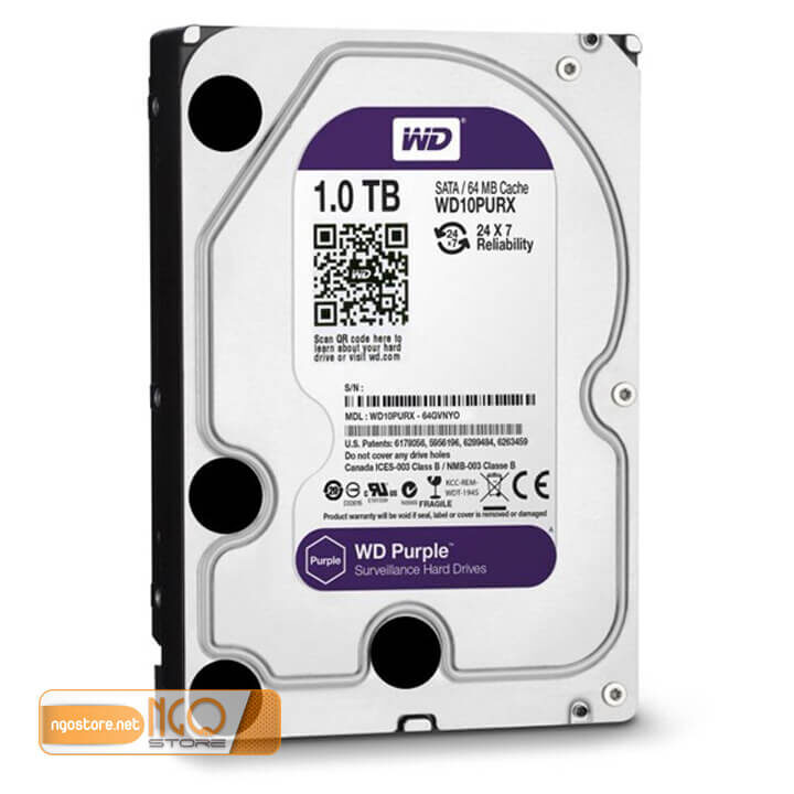 ổ cứng WD purple 1TB