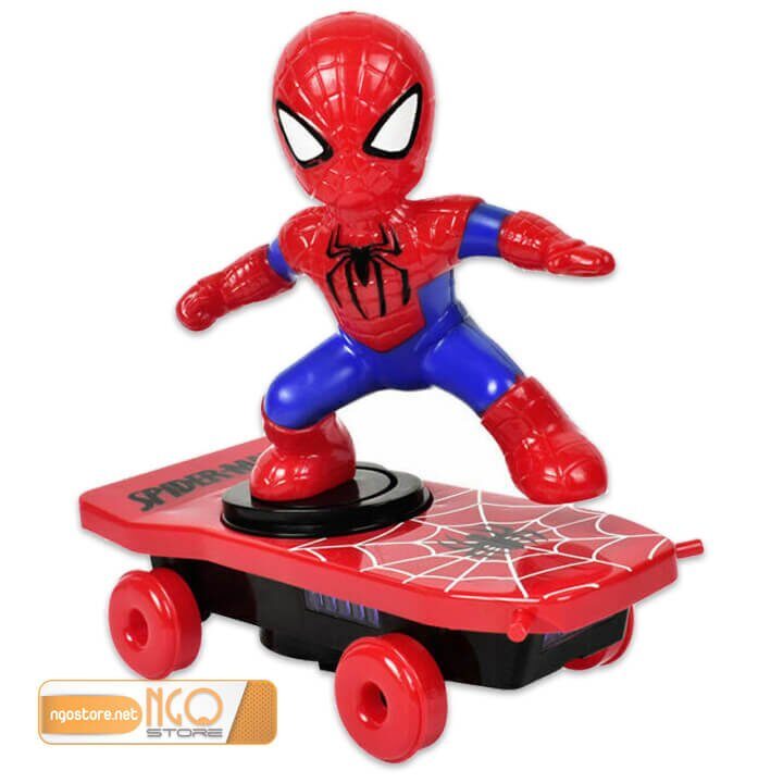 đồ chơi người nhện trượt ván cho bé