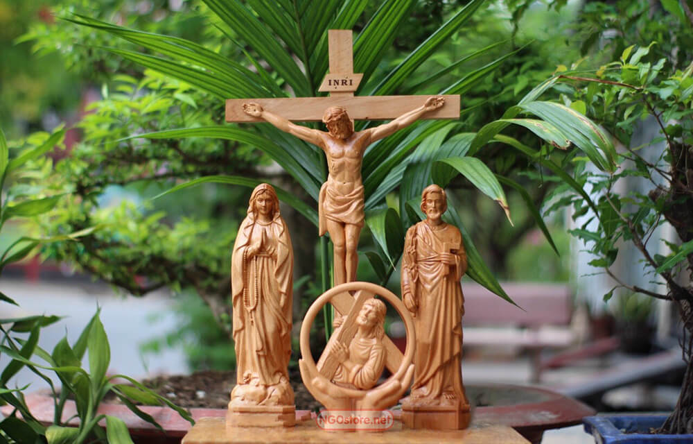 tuong-go-thanh-gia-chua-chiu-nan-02 tượng thánh giá chúa chịu nạn bằng gỗ
